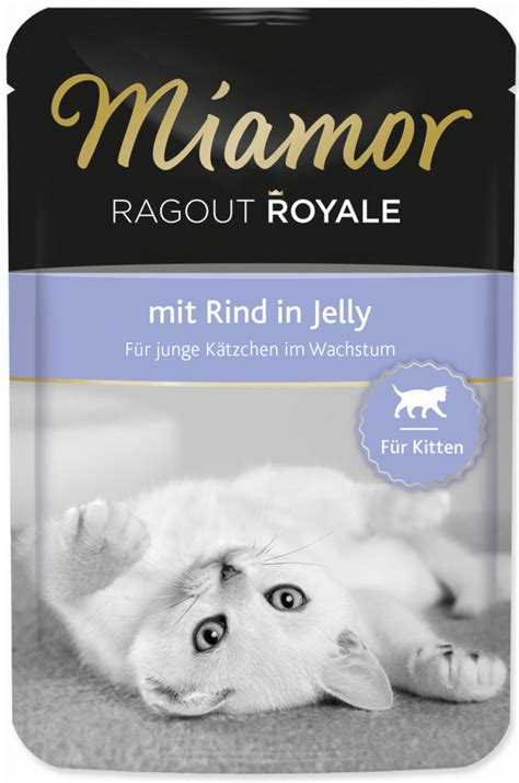 Mačiatko jesť Miamor Cat Ragout Junior