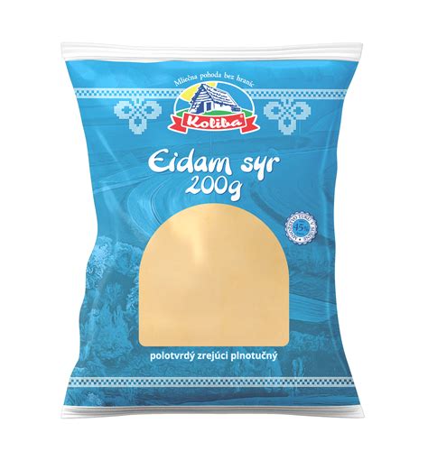 Balenie údeného syra Eidam Koliba