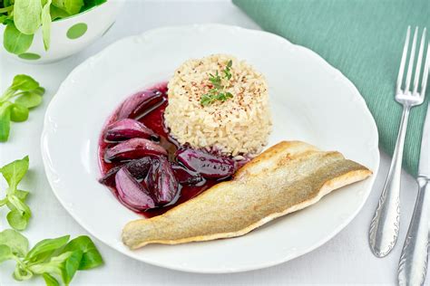 Pstruh na víne s petržlenovým rizotom