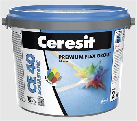 Ceresit CE 40 Aquastatic Karamel obal a jeho aplikácia