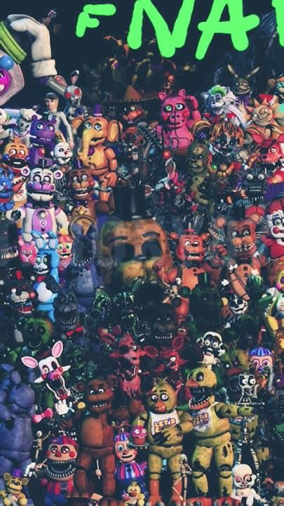 Fondantové postavy z FNaF na torte