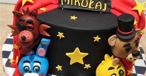 Rôzne FNaF torty s detailnými dekoráciami
