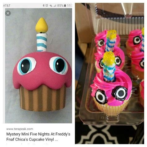 Kreatívne FNaF cupcakes