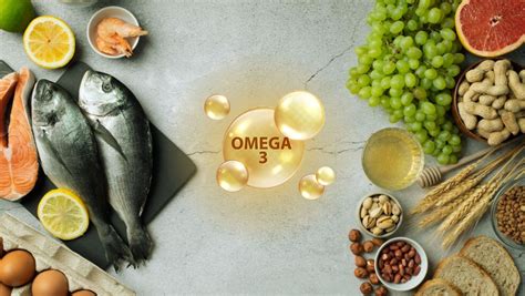 Diagram: Komplexné účinky omega-3 na ľudské telo