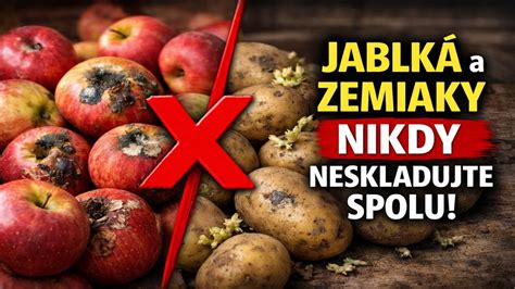 Zemiaky a jablká v pivnici
