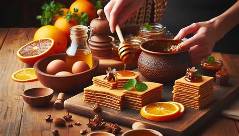 Ilustračná fotografia procesu pečenia medových plátov