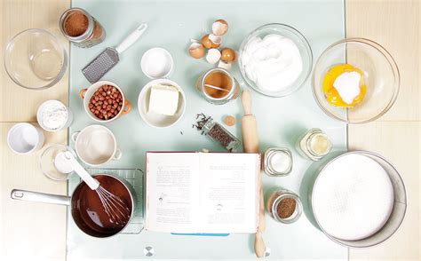 Ingrediencie na Marlenku na kuchynskej doske