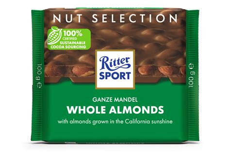 Balenie Ritter Sport slané mandle a med