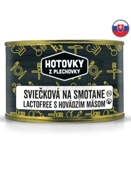 Produktové balenie sviečkovej na smotane od HOTOVKY FOOD