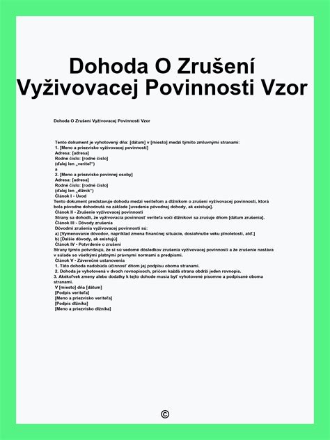 Infografika: Trvanie vyživovacej povinnosti