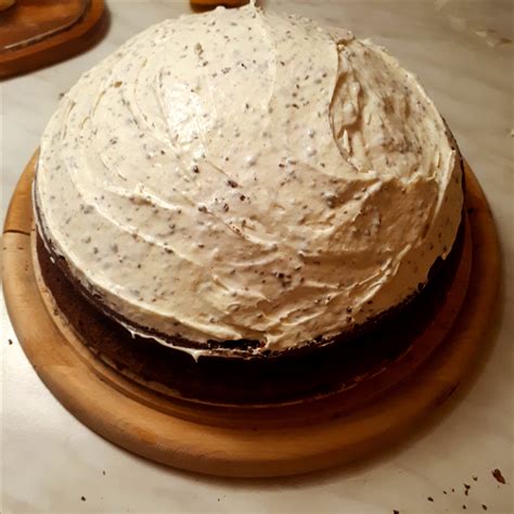 Torta potretá krémom pred poťahovaním