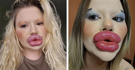 Žena s prirodzene nalíčenými perami v nude odtieni