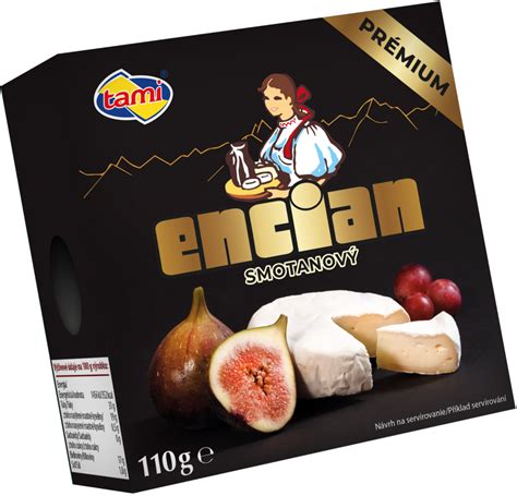 Syr Encián s plesňou