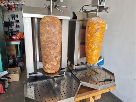 Schéma grilu na kebab