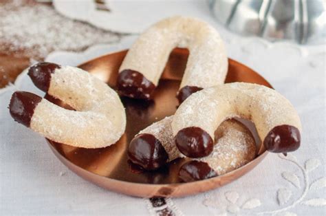 Hotové vanilkové rožky