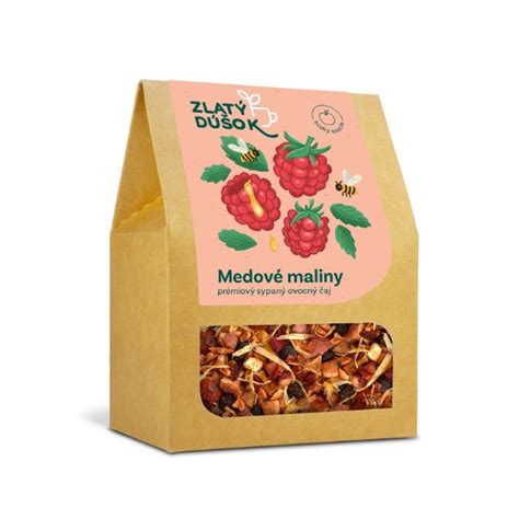 Zlatý karamel a maliny