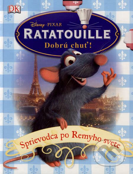 Ilustrácia z knihy Ratatouille s Remym a Linguinim