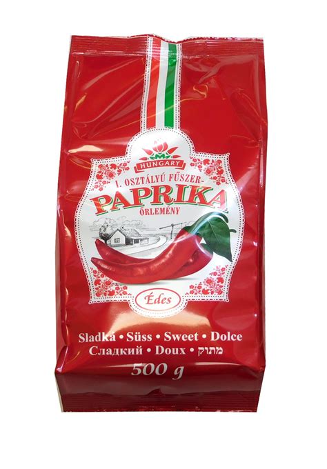 Mletá maďarská paprika v miske