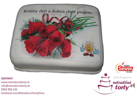 Schéma montáže torty s jedlým obrázkom