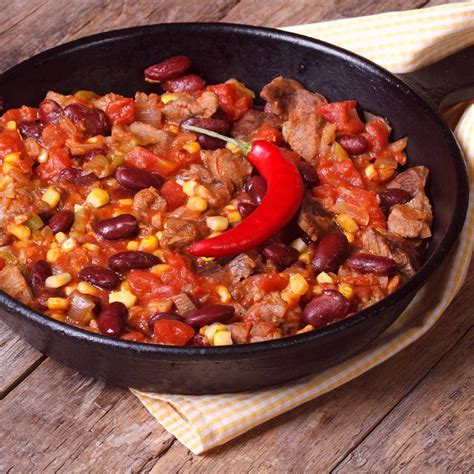 Mexická panvica s chilli