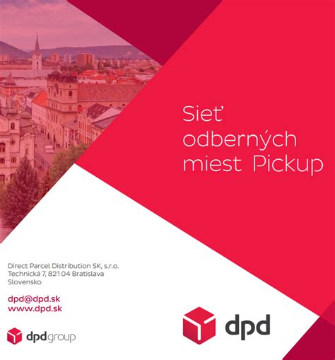 Sieť odberných miest DPD Pickup