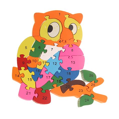 Detské vzdelávacie puzzle s pizzou