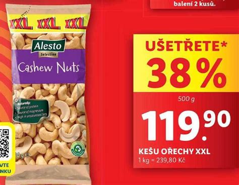 Balenie kešu dezertu dmBio