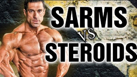Porovnávacia tabuľka SARMs vs. Steroidy