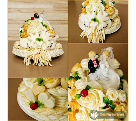 Schéma vrstvenia syrovej torty