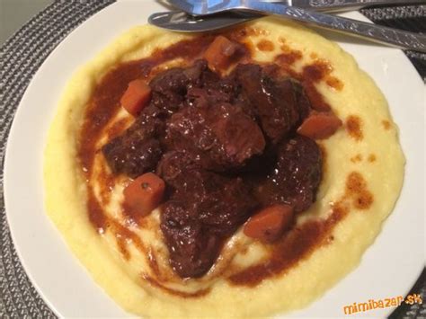 Ingrediencie na hovädzie líčka