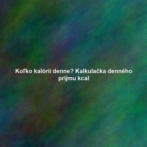 Graf denného príjmu kalórií a makronutrientov