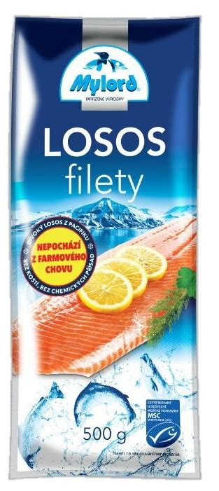 Ponuka divokého lososa v supermarketoch