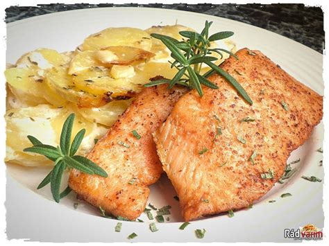 Recept na pečeného lososa v rúre