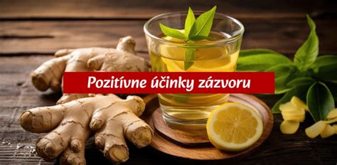 Grafické znázornenie účinkov zázvoru na zdravie