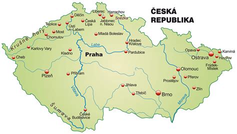 Interaktívna mapa s vyznačenými trhmi v Českej republike a potenciálnym rozšírením na Slovensko