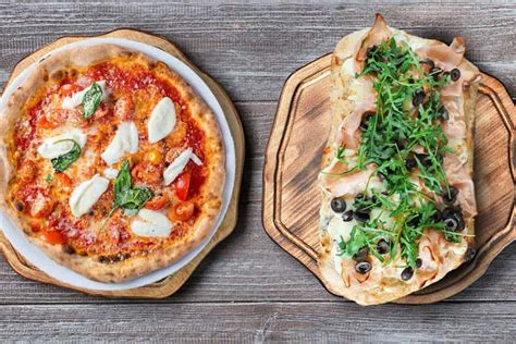 Pinsa vs Pizza porovnanie