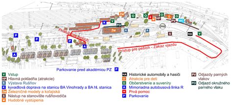 Mapa Slovenského Grobu a kyvadlovej dopravy z Bratislavy
