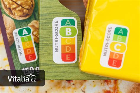 Príklady označenia Nutri-Score na rôznych potravinách