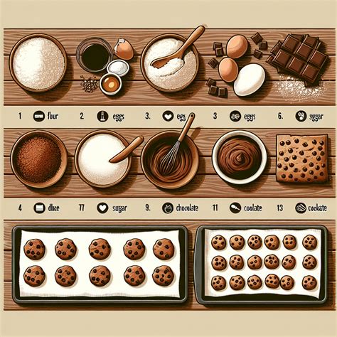 Ingrediencie na čokoládové cookies