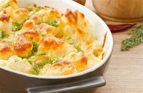 Granadír zapečený so syrom v pekáči