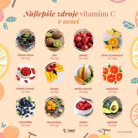 Detail ovocia bohatého na vitamín C