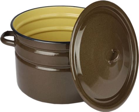 smaltovaný hrniec retro dizajn