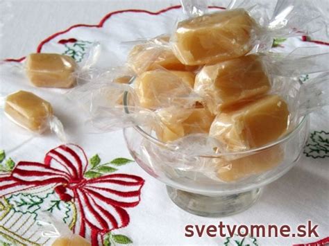Základné ingrediencie na karamelové cukríky