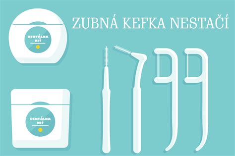 Zubná kefka a dentálna niť