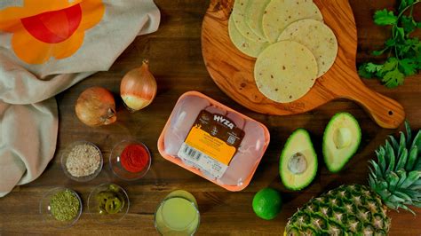 Rozložené ingrediencie na tacos