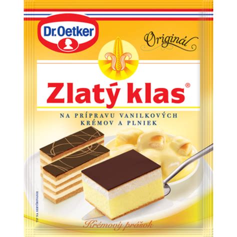 Zlatý klas pudingový krém