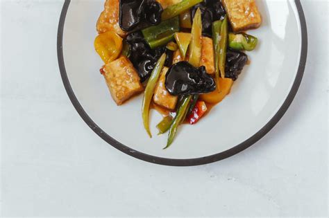 Tofu kocky v miske