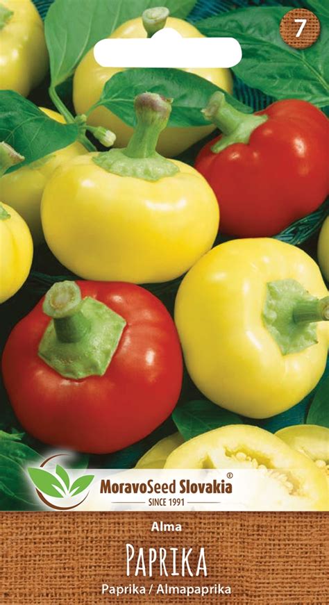 Alma paprika - pohľad na čerstvé plody