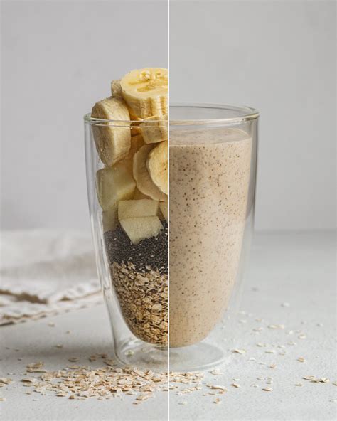 Smoothie s ovsenými otrubami