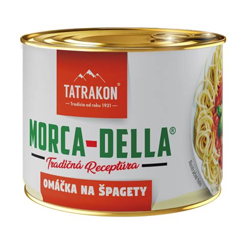 Obaly konzerv Tatrakon: Májka a Morca-della